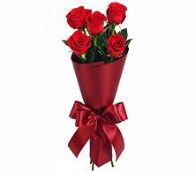 Букет 5 Красных роз Эдлесс Лав в Ростове