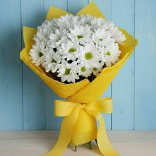 Букет Застенчивые лепестки в Ростове Букет цветов из: Хризантемы в Ростове