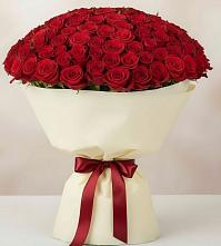 101 Красная роза Милано в Ростове Букет 101 Красная роза Милано в Ростове
