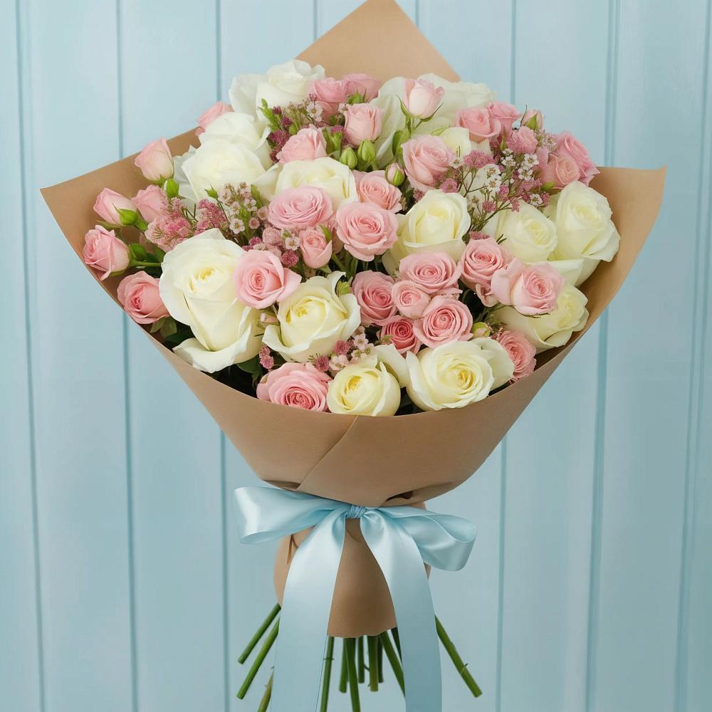 Букет цветов из: Розы в Ростове