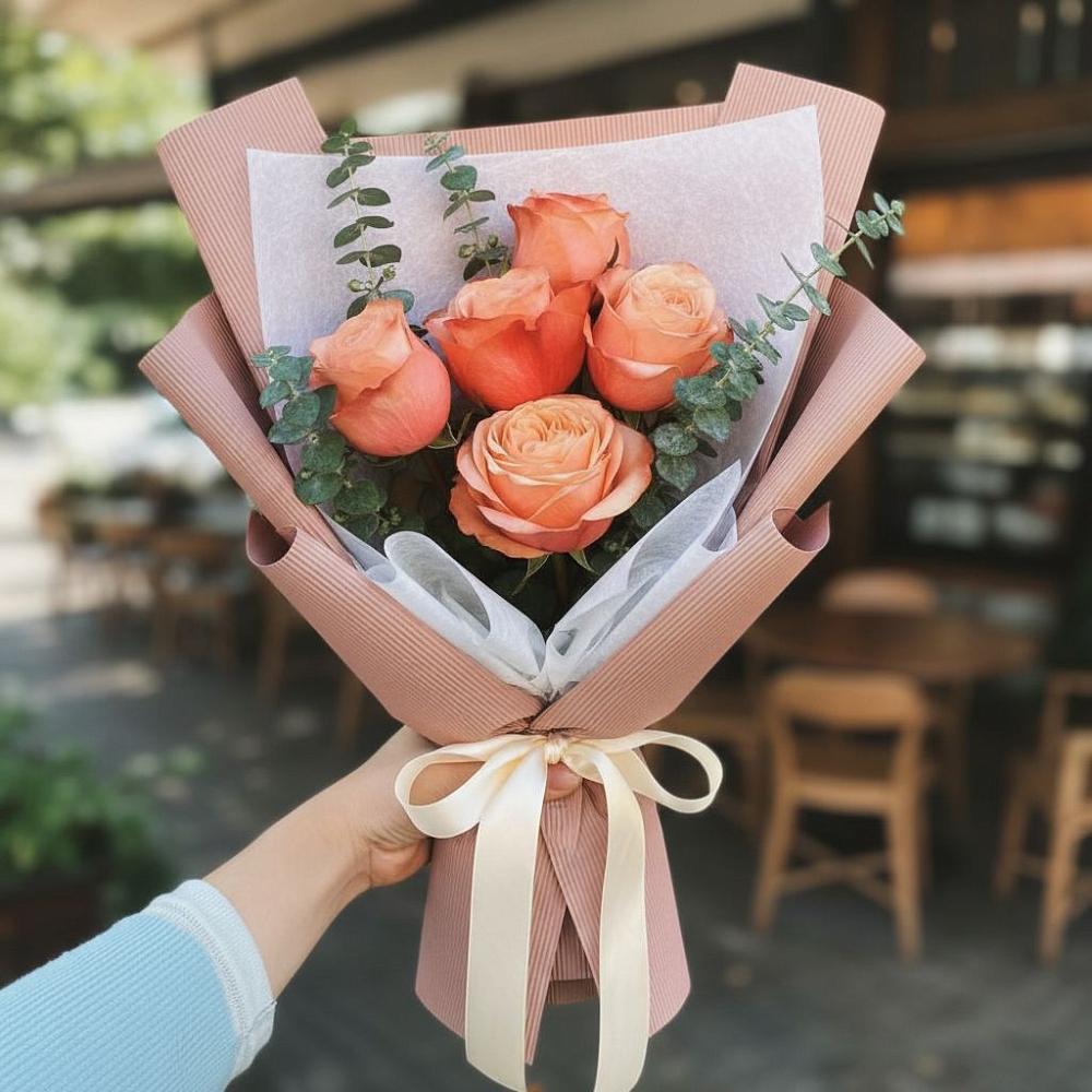 Букет цветов из: Розы в Ростове