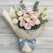 Букет цветов из:  Лизиантусы #REPLACE_PRED# Ростове