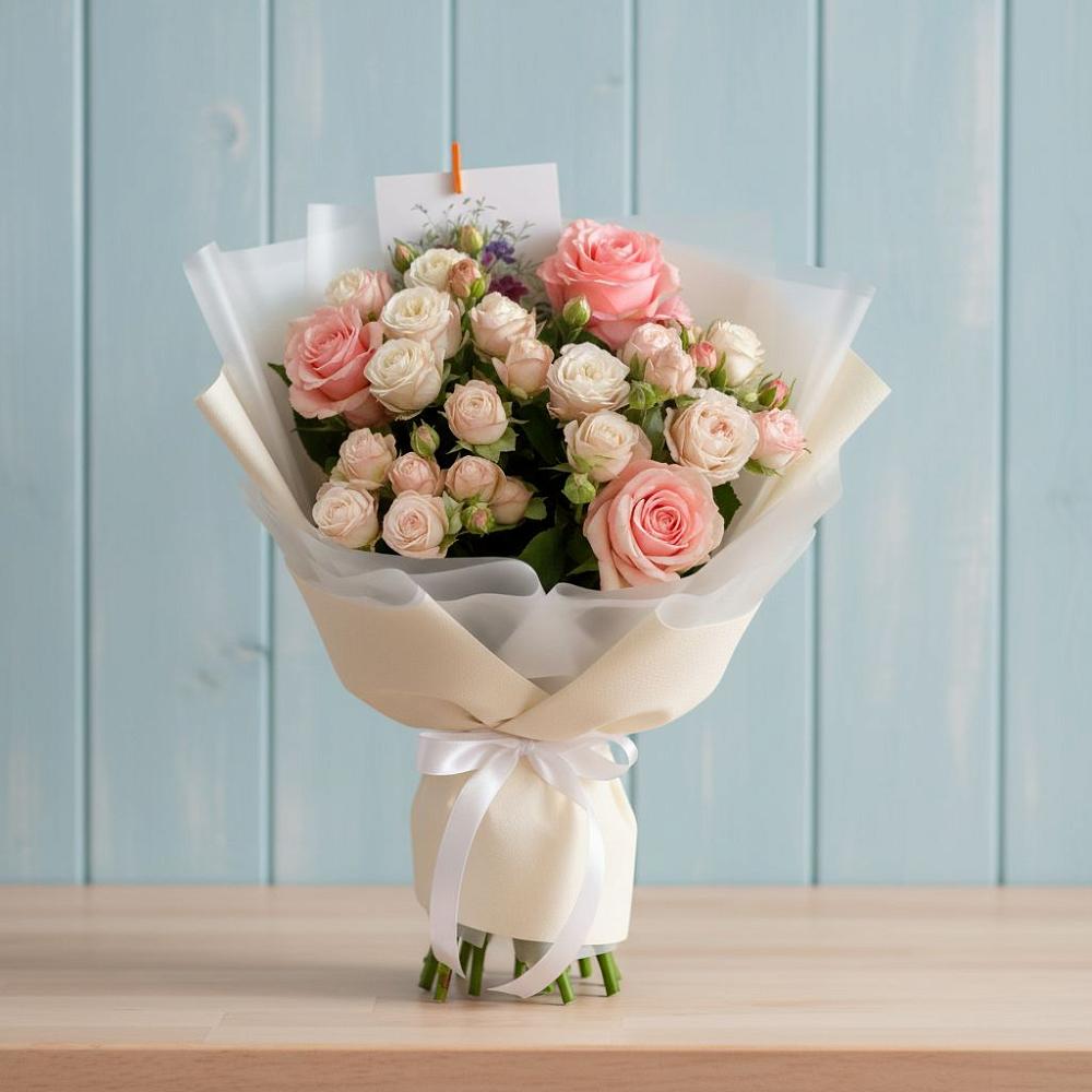 Букет голос любви в Ростове Букет цветов из: Розы в Ростове