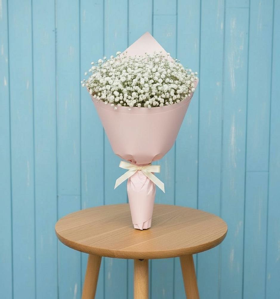 Букет Воздушное настроение в Ростове Букет цветов из: Гипсофила в Ростове