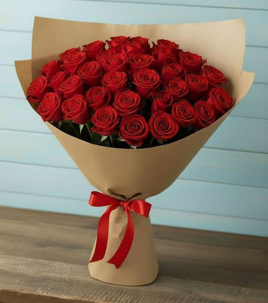 Красные розы Милано в Ростове Букет Красные розы Милано в Ростове
