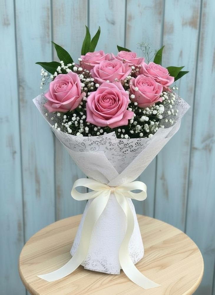 Букет шик блеск в Ростове Букет цветов из: Розы в Ростове