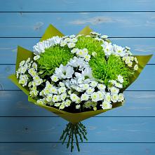 Букет цветов из:  Хризантемы в Ростове