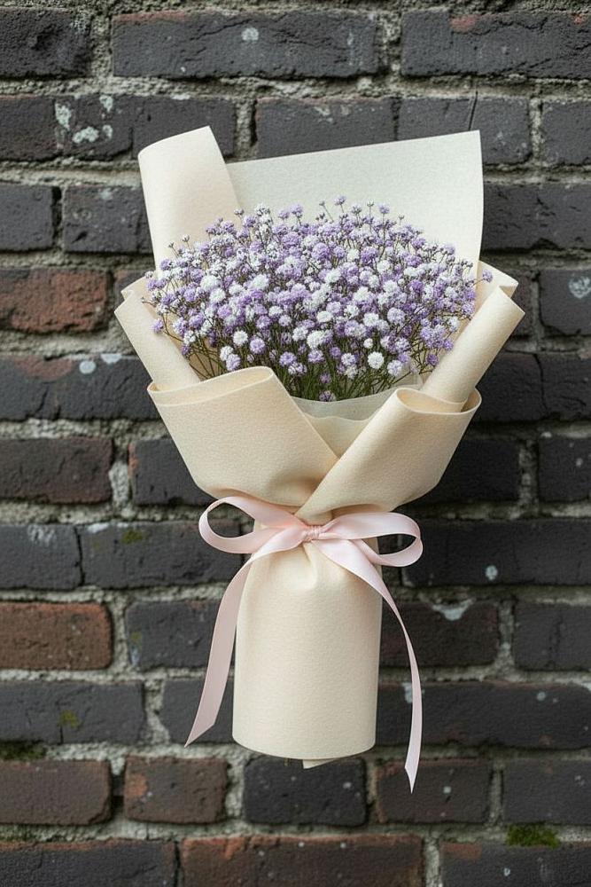 Букет Нежные чувства в Ростове Букет цветов из: Гипсофила в Ростове