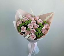 Букет цветов из:  Розы и Хризантемы в Ростове