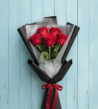 Букет в ритме города в Ростове Букет цветов из:  Розы в Ростове