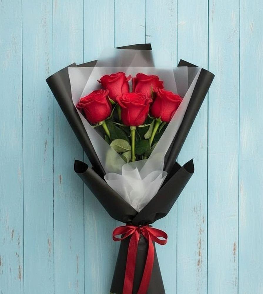 Букет в ритме города в Ростове Букет цветов из: Розы в Ростове